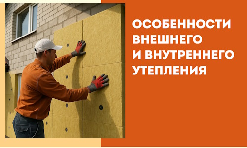 Какие особенности внешнего и внутреннего утепления в Озерске
